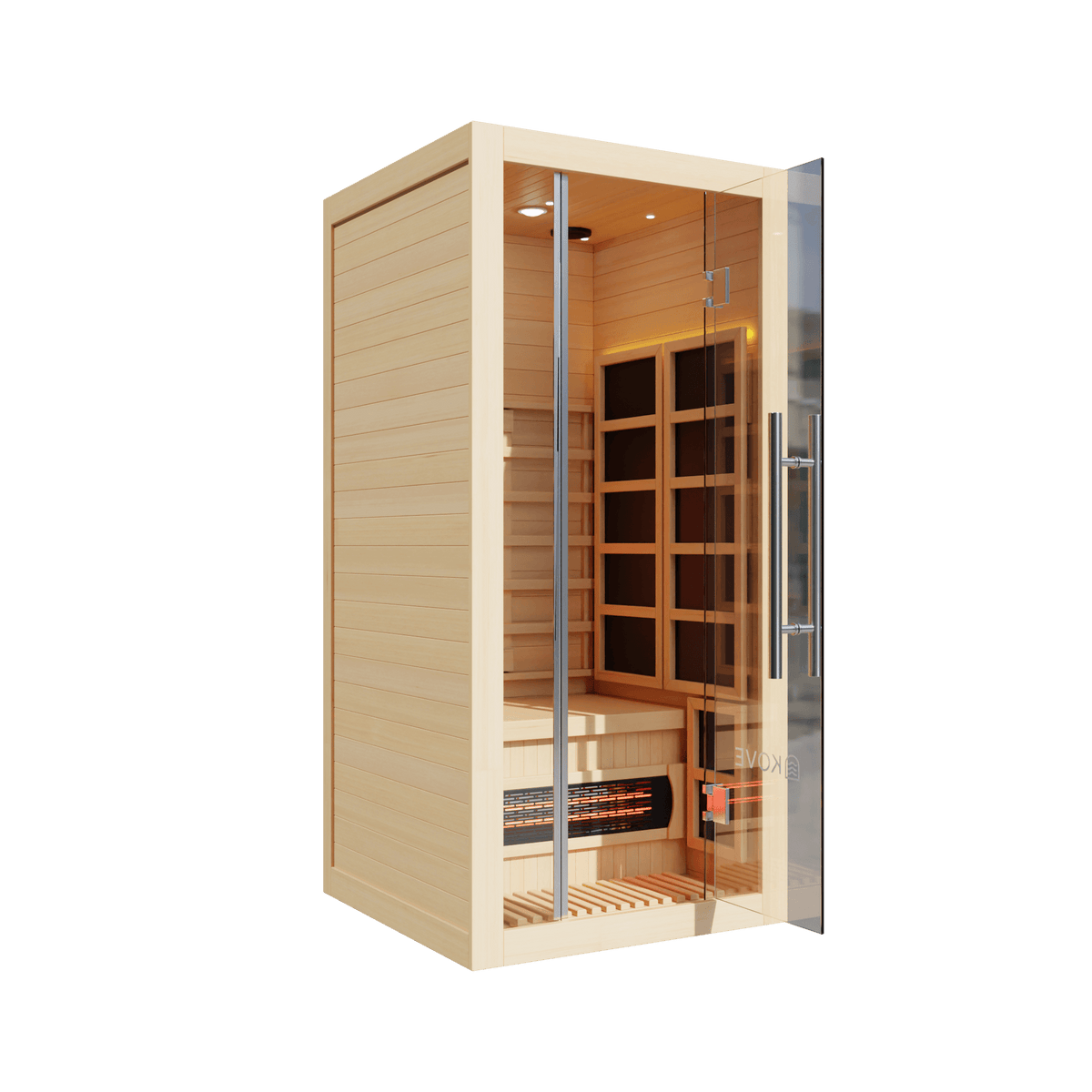 KOVE Infrared Sauna, 1 Person