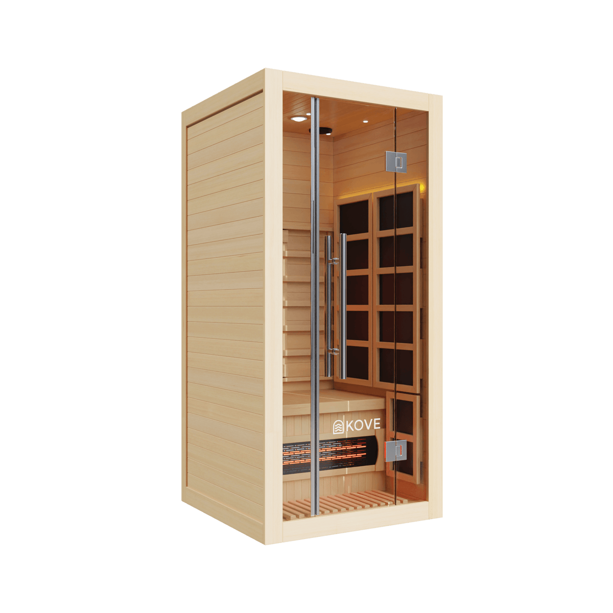 KOVE Infrared Sauna, 1 Person