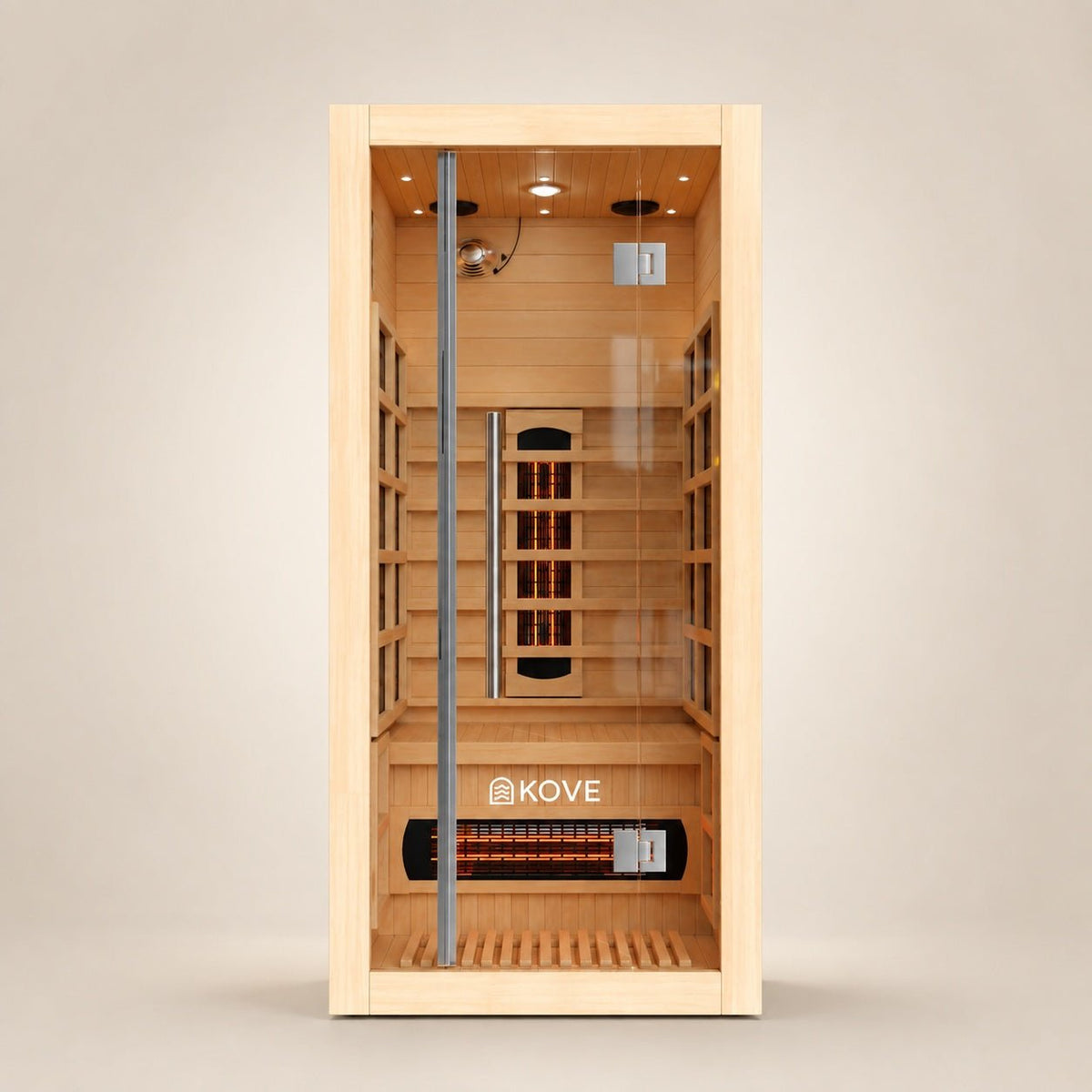 KOVE Infrared Sauna, 1 Person