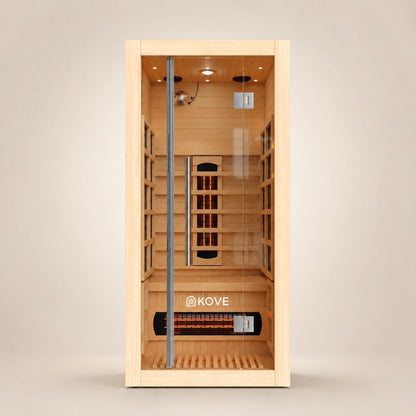 KOVE Infrared Sauna, 1 Person