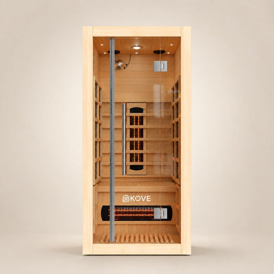 KOVE Infrared Sauna, 1 Person