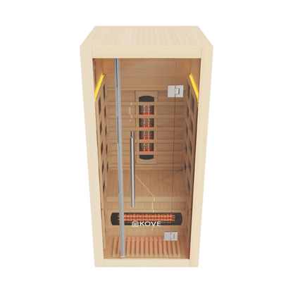 KOVE Infrared Sauna, 1 Person