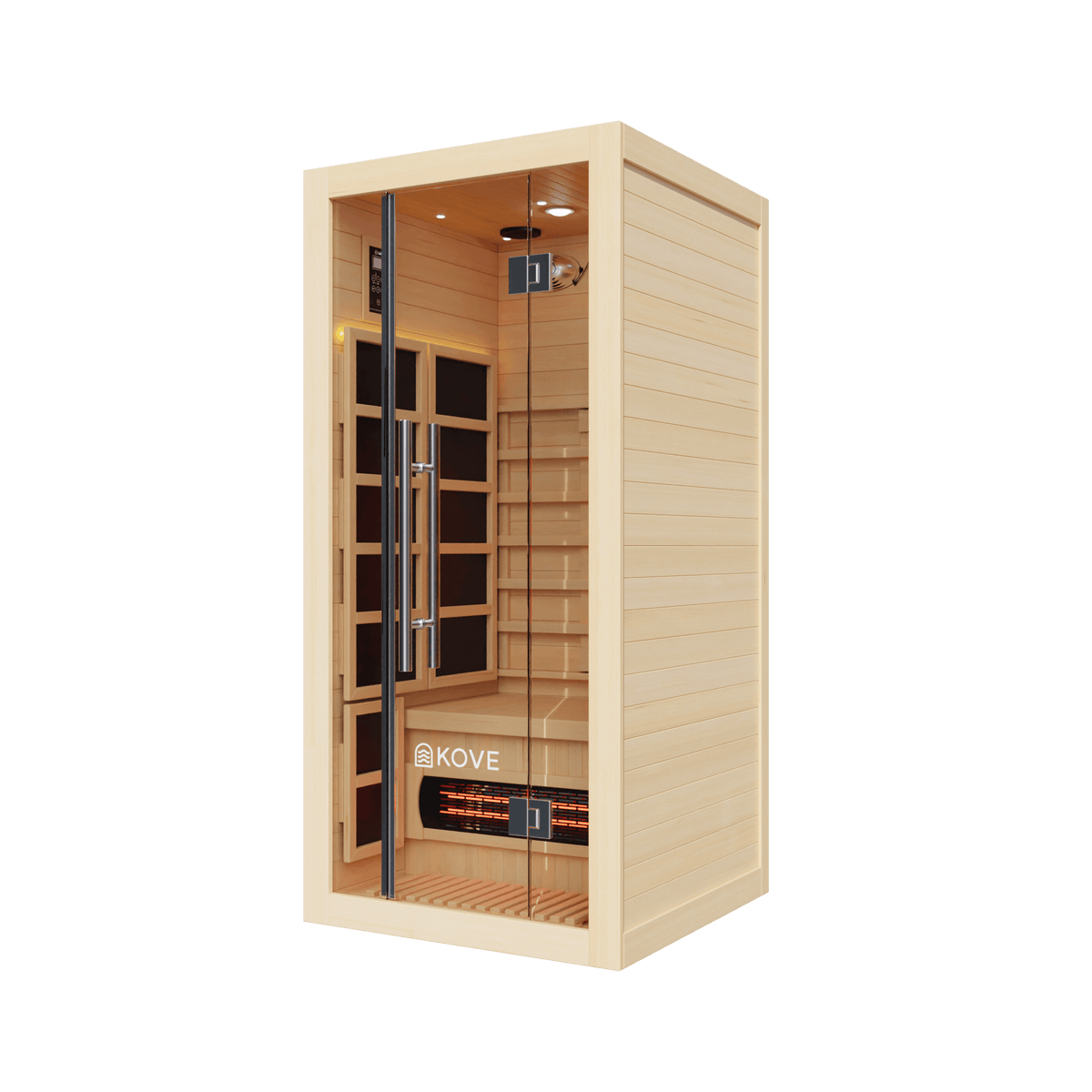 KOVE Infrared Sauna, 1 Person