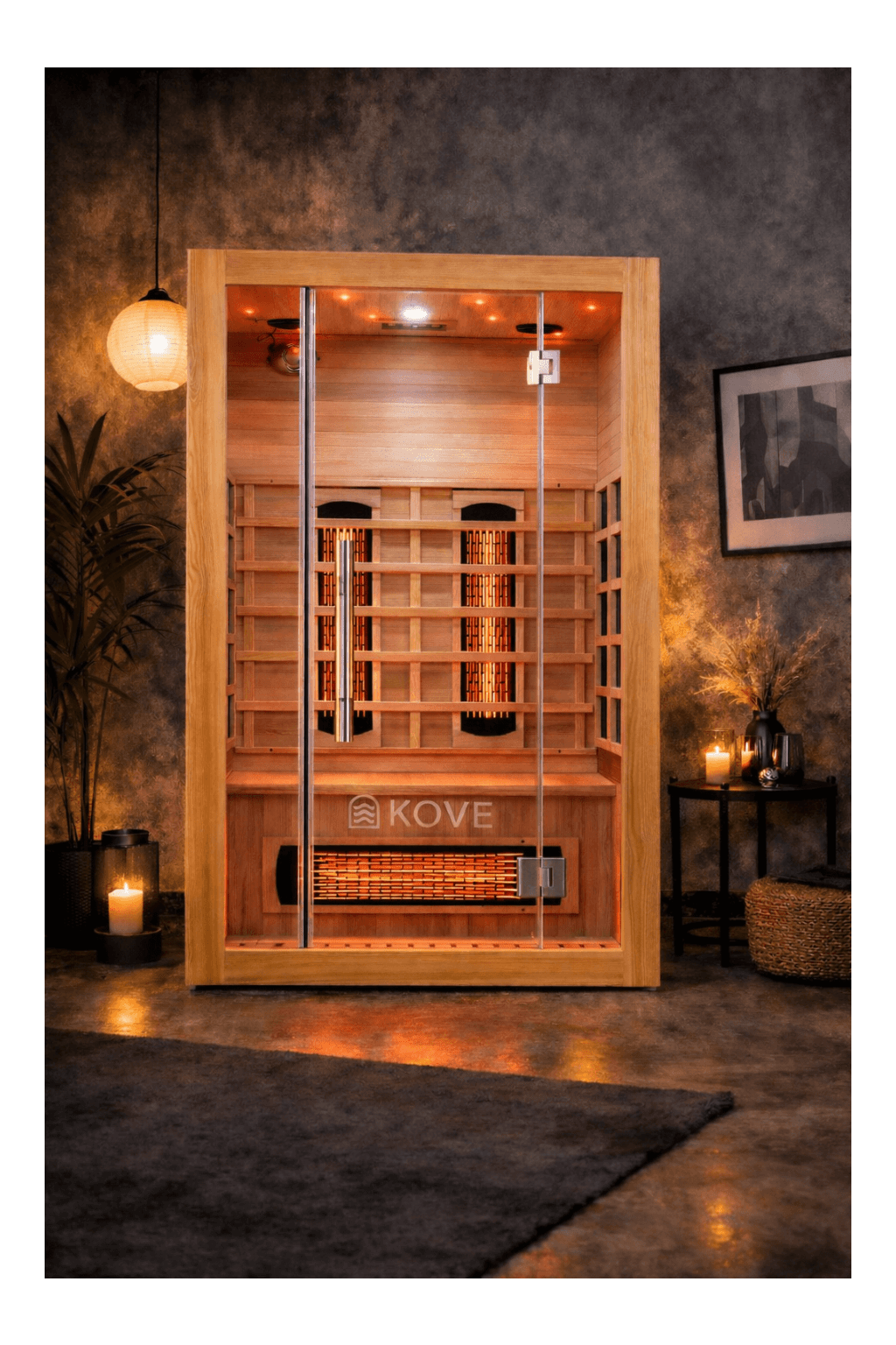 KOVE Infrared Sauna, 2 Person