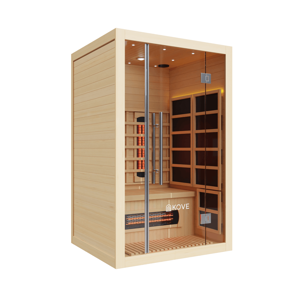 KOVE Infrared Sauna, 2 Person