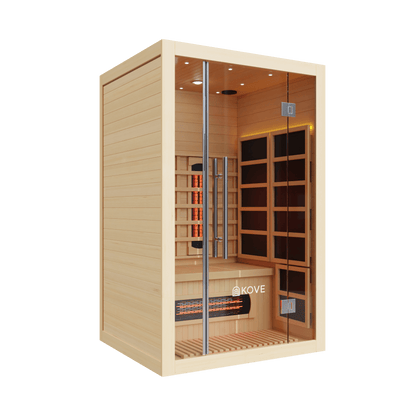 KOVE Infrared Sauna, 2 Person