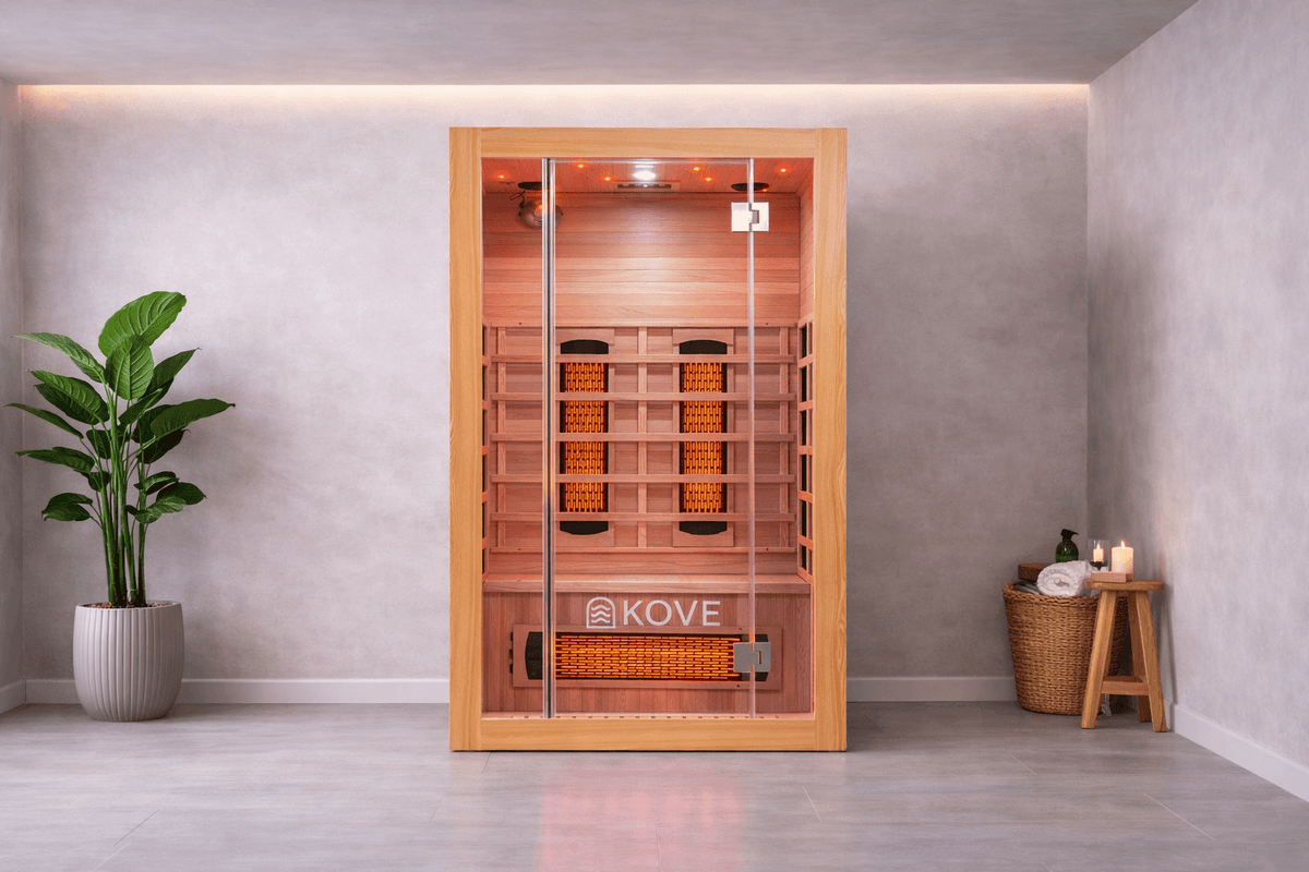 KOVE Infrared Sauna, 2 Person