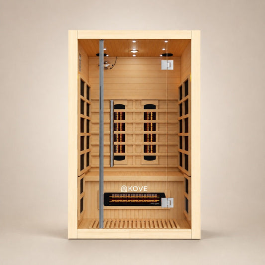 KOVE Infrared Sauna, 2 Person