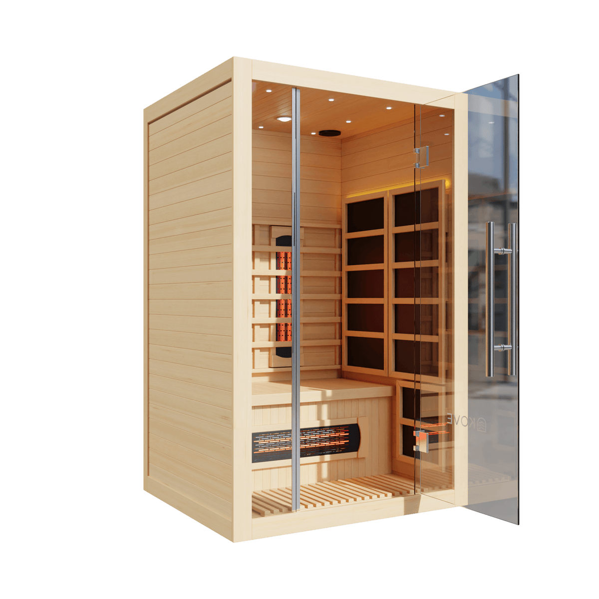 KOVE Infrared Sauna, 2 Person