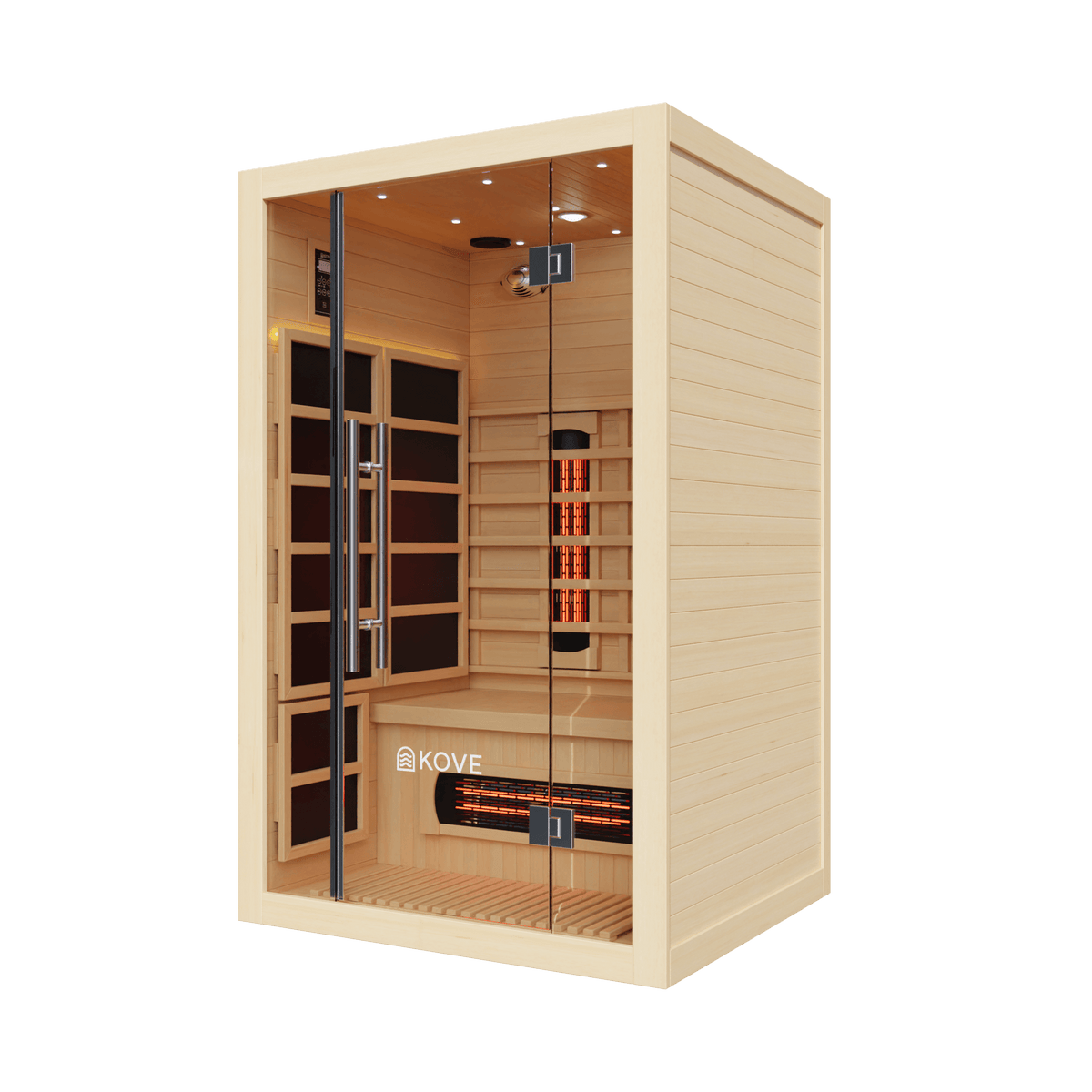 KOVE Infrared Sauna, 2 Person