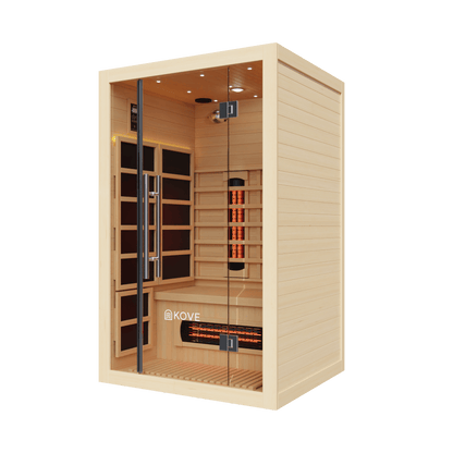 KOVE Infrared Sauna, 2 Person