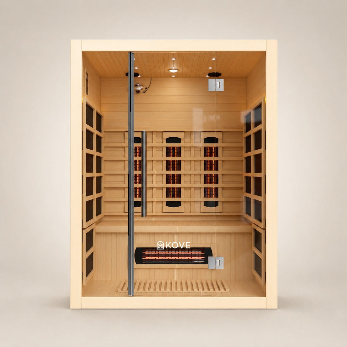 KOVE Infrared Sauna, 3 Person