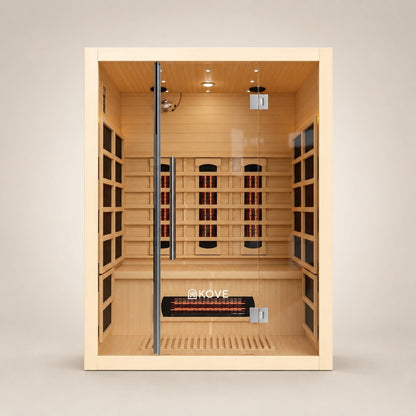 KOVE Infrared Sauna, 3 Person