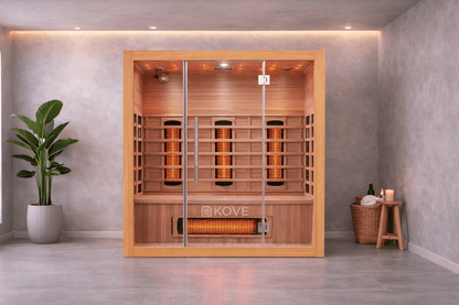 KOVE Infrared Sauna, 3 Person