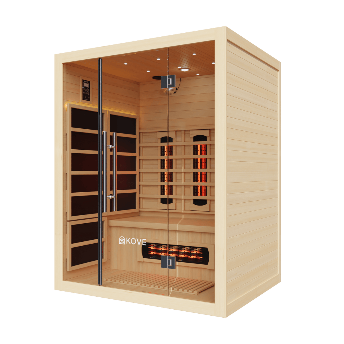 KOVE Infrared Sauna, 3 Person