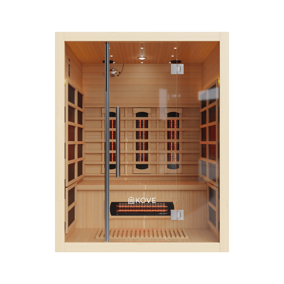 KOVE Infrared Sauna, 3 Person