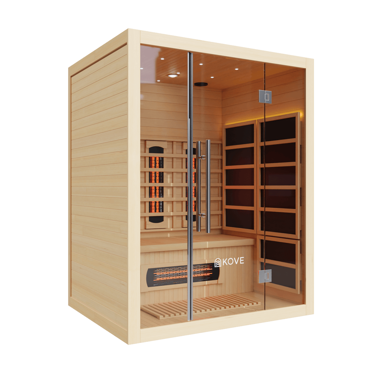 KOVE Infrared Sauna, 3 Person