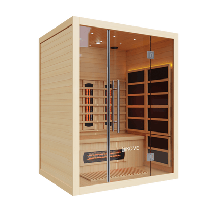 KOVE Infrared Sauna, 3 Person